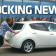 Illustration for article titled emTop Gear/em caught pushing a dead Nissan Leaf